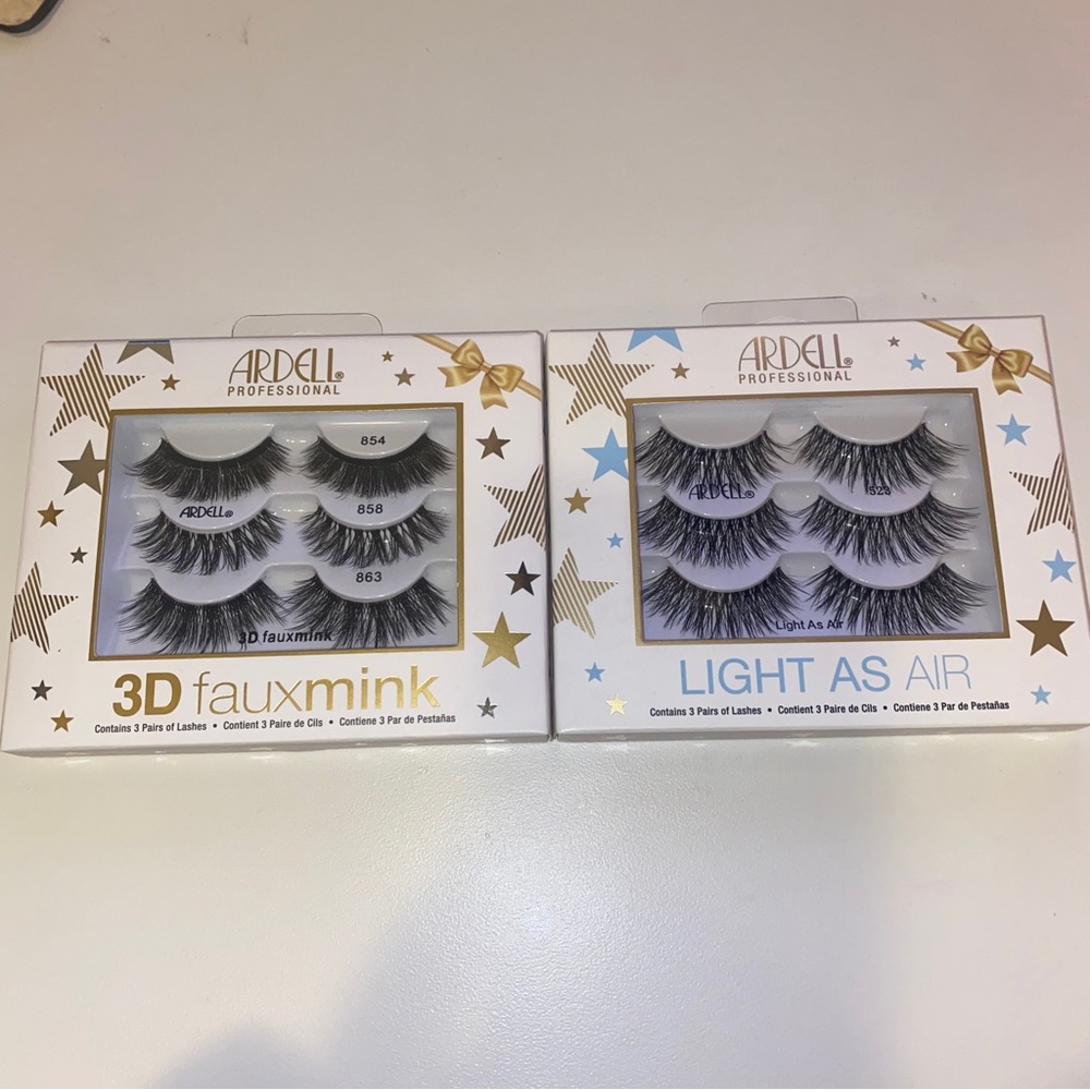 Ardell false lashes - 6 pairs